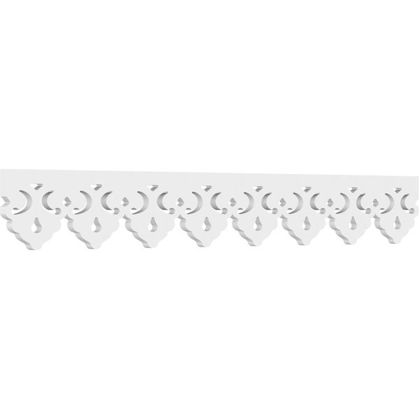 Ekena Millwork Markham Architectural Grade PVC Running Trim, 6"H x 5/8"P x 48"L RUNP06X0625X48MRK